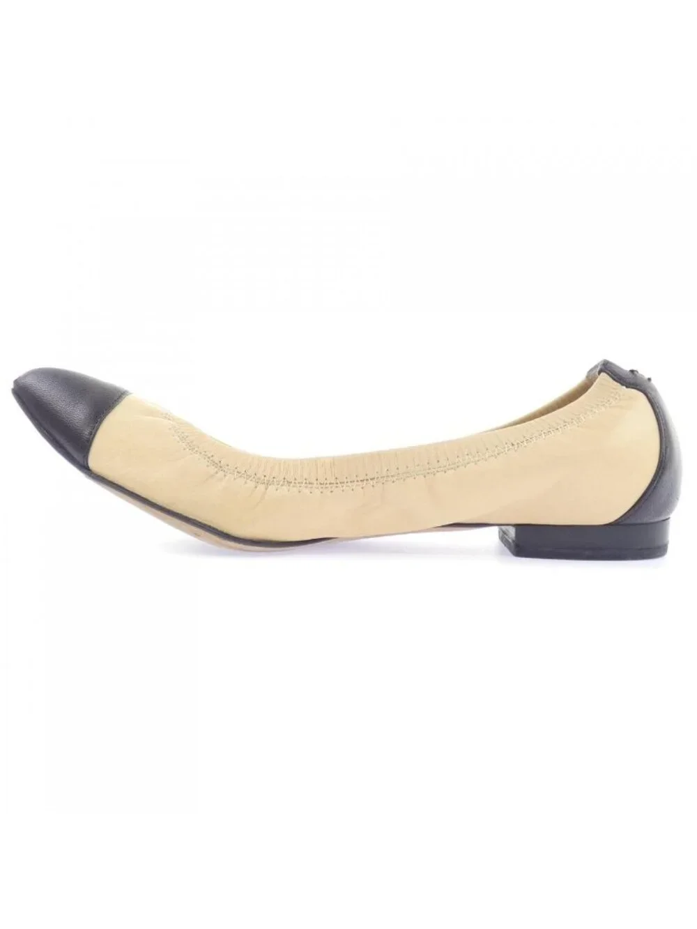Chanel Flat Shoes Black